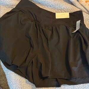 Maurices Charcoal Gray Active Shorts